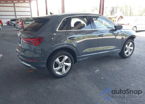2020 Audi Q3 Premium 45 Tfsi Quattro Tiptronic из США, поврежденный, VIN WA1AECF37L1125305